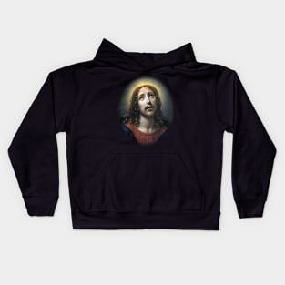 Jesus Christ Agony in the Garden Gethsemane - Carlo Dolci Passion Mount Olives Kids Hoodie